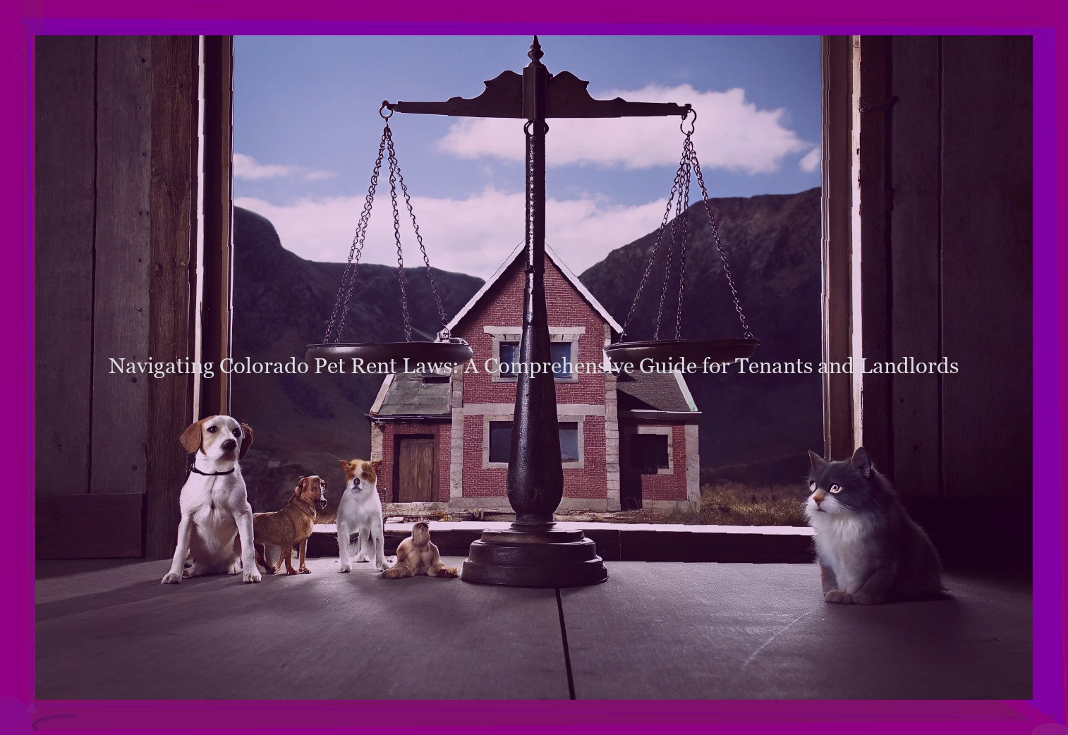 Navigating Colorado Pet Rent Laws: A Comprehensive Guide for Tenants and Landlords